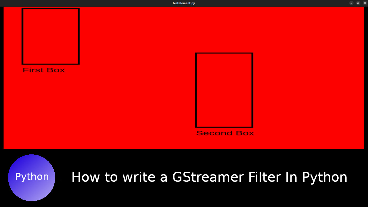 GStreamer Filter Python